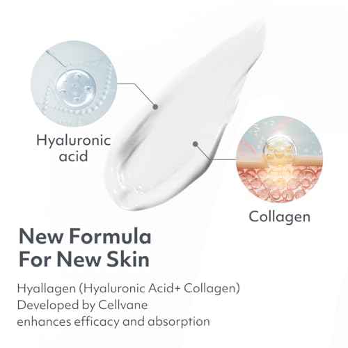 Cellvane Face Cream with PDRN (1.69 fl.oz), Salmon DNA Korean Moisturizer for Rejuvenation, High Purity PDRN for Dry & Sensitive Skin, Hyaluronic Acid & Collagen & Anti-Aging