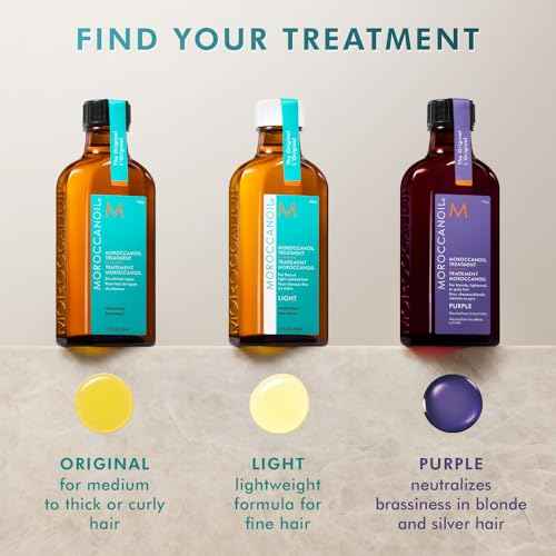 Moroccanoil Treatment Purple Hair Oil for Blonde Hair
