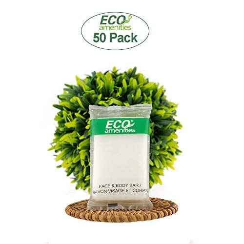 ECO amenities Shampoo and Conditioner 2 in 1, Body Lotion, Travel Sized Hotel Soap Bars 150pcs in ONE Package; Hotel Bathroom Guest Toiletries in Bulk