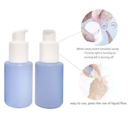 4 Pack 1oz Glass Dropper Bottle,Green Glass Dropper Bottles with 2 Funnels & 2 Lotion Pumps,30 ml Eye Dropper Bottles For Essential Oils,Serums,Lotion,Tincture Bottles (C -Green)