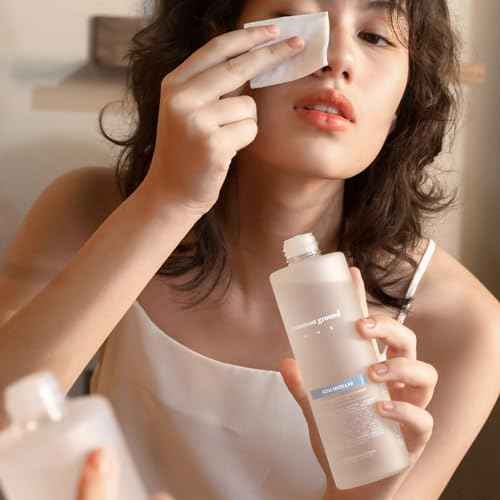 COMMON GROUND NUE Aqua Micellar Water Makeup Remover 3-in-1 Cleanser, Astringent, Makeup Remover, Non-Greasy, No-Rinse, Hydrating, Plant-Based, Organic Aloe Vera & Cucumber, 8.4 Fl Oz (Pack of 2)