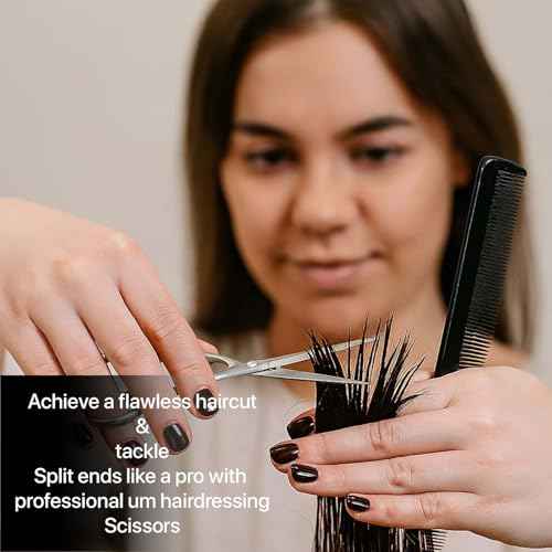 UM Supplies Scissors 6.5 | Premium Barber Shears For Hair Cutting | Multiple Purpose Cutting Scissors | Haircut Scissors For Salon I Women | Mens | kids I Pets