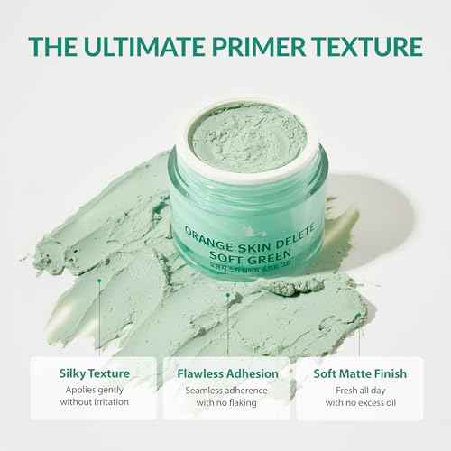 Orange Skin Delete Soft Green Pore Primer Korean Makeup 30g 1.06 oz