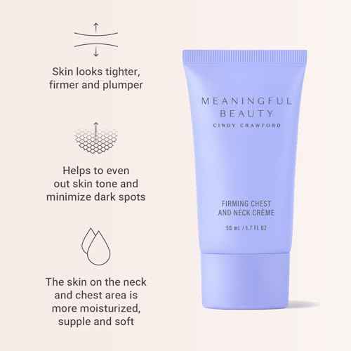 Meaningful Beauty Firming Chest and Neck Cr?me , Tightening Treatment with Vitamin C and Hyaluronic Acid , 1.7 Ounce