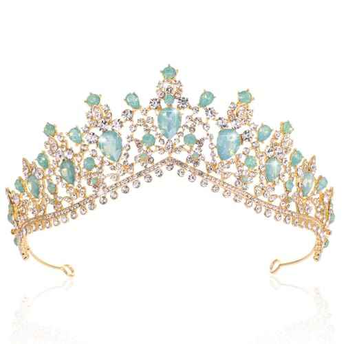Kamirola - Queen Crown and Tiara Princess Crown for Women and Girls Crystal Headbands for Bridal, Wedding Gothic Halloween Costumes for Women Prom Christmas Halloween Birthday Prom Pageant Party£¨TR23£©