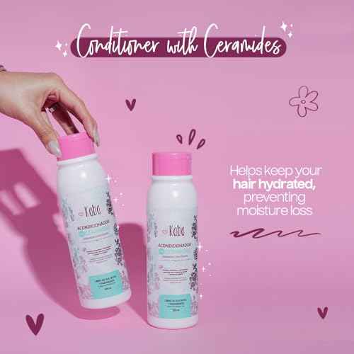 D'Luchi Kaba Ceramide Hair Conditioner For Women | Conditioner For Dry Hair, Damaged and Dehydrated | Repairs Split Ends | Frizz Control | 17oz