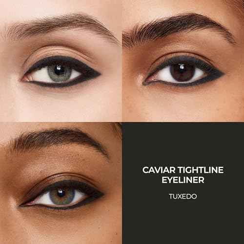 Laura Mercier Caviar Tightline Eyeliner: Long Lasting Color, Crease-proof, Waterproof, Gel-like Hydrating Formula, Perfect for Tightline, Lash Line + Waterline, Holiday Gift Set