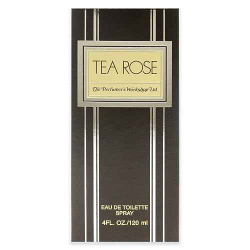 Perfumer's Workshop Tea Rose by Perfumer's Workshop for Women - 4 Ounce EDT Spray
