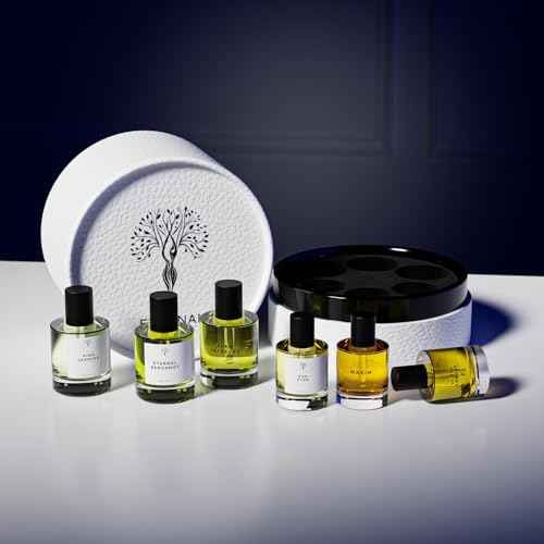 Eternal perfume oils Gift Set | 6 Pcs Exquisite Scents Inspired by Iconic Fragrances | Long-Lasting - Perfume Oils for Women & Men (Sweet Luxury, Pear Pressure, Maxim, Oud, Bergamot, Pink Jasmine)