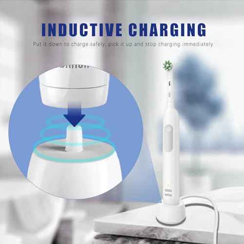 Charger Replacement Fit for Oral B Electric Toothbrush IO Series 3 4 5 6, 3757, Inductive Charging Base Portable Waterproof Power Cord
