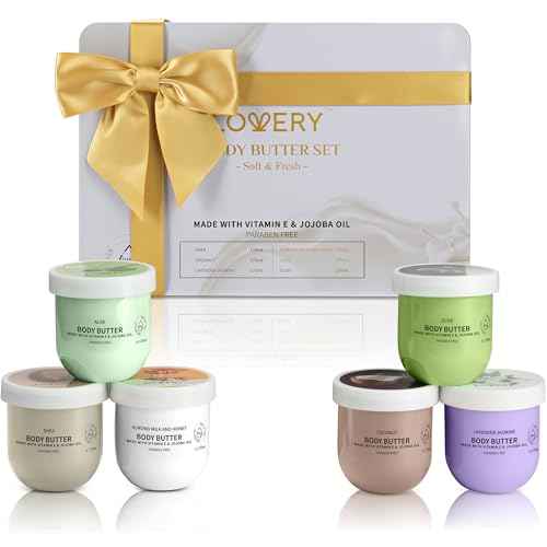 Christmas Gifts for Women - Whipped Body Butter Scented Body Lotion Set 36oz - Skincare Gift Set Self Care Gifts for Women, Shea Butter Lotion Moisturizing Cream, Mom, Grandma Gift Box