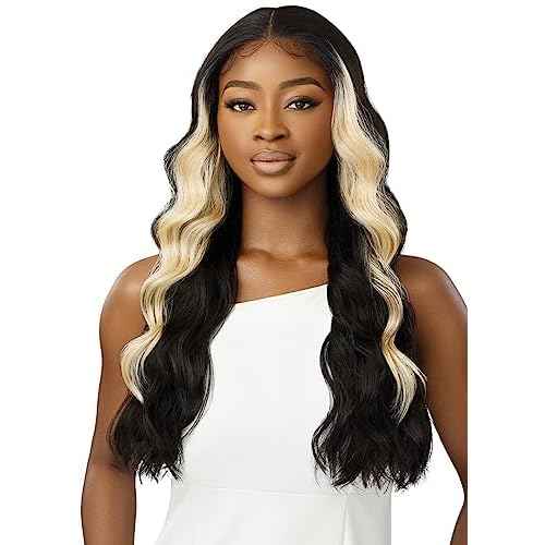 Outre Lace Front Wig - Perfect Hair Line 13X5 - Elanor (JET BLACK 1)