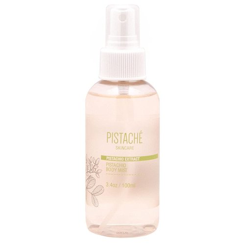 Pistaché Skincare Pistachio Oil Body Mist | Sweet Nutty Biscotti Fragrance | Refreshing & Hydrating Body Spray, 3.4 oz