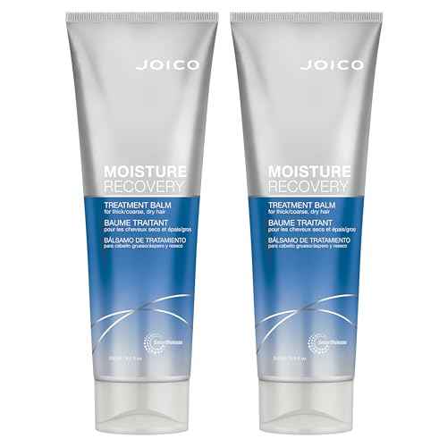 Moisture Recovery Treatment Balm | For Thick, Coarse, Dry Hair | Restore Moisture, Smoothness, Strength, & Elasticity | Reduce Breakage & Frizz | With Jojoba Oil & Shea Butter | 8.5 Fl Oz (Pack of 2)