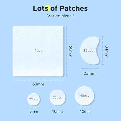 LitBear Pimple Patches for Face, Large Acne Patch, XL Hydrocolloid Bandages,Zit Stickers for Forehead, Chin, Nose, Body, Back, and Chest (5 Sizes, 228 Pimple Patches)