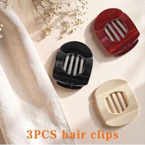 3PCS Hair Clips Claw Stocking Stuffers for Women Christmas Gifts for Girls -Christmas Party Favors Supplies Hair Accessories Decorations Sweaters Outfits for Mom Wife