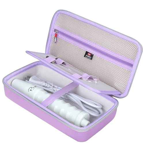 FBLFOBELI Hard Storage Case Compatible with NuDerma/for Houzzi/for Signstek/for APREUTY/for FAZJEUNE/for NewWay Professional Clinical Portable Handheld High Frequency Skin Wand Machine (Purple)