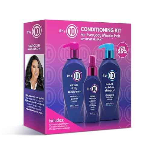 It's a 10 Miracle Conditioning Trio Kit
