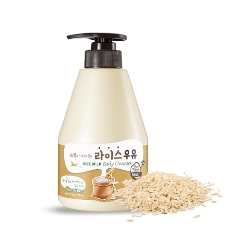 Kwailnara Rice Milk Body Wash ? Korean Body Wash With Rice Extract for Brightened & Deeply Hydrated Skin 560g / 19.75 fl oz.