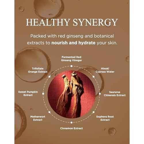 Bonyongo Red Ginseng Vinegar Cream ? Intensive Hydrating and Firming Face Moisturizer for Smooth, Youthful Skin - Nourishing with Fermented Red Ginseng - Korean Skincare, 1.86oz.