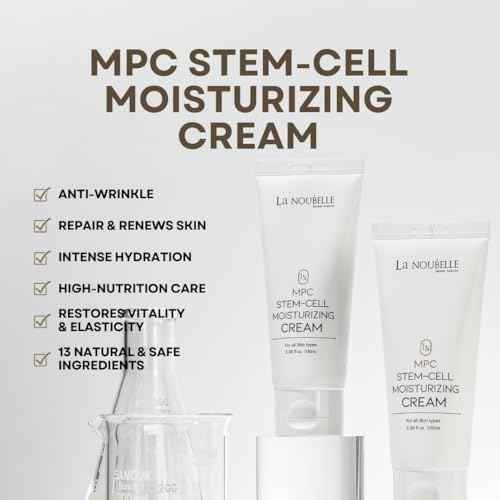 MPC Stem Cell Moisturizing Cream ? Anti-aging, Wrinkle Care, Skin Regeneration. Firming, Deep Hydration, Face Moisturizer with Caviar, Niacinamide and Peptides, Korean Skin Care 3.38 fl oz