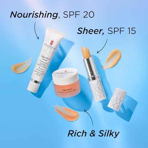Elizabeth Arden Eight Hour Cream Intensive Lip Repair Balm, Moisturizer for Dry Lips with Shea Butter, Vitamin E & Antioxidants, 0.35 oz