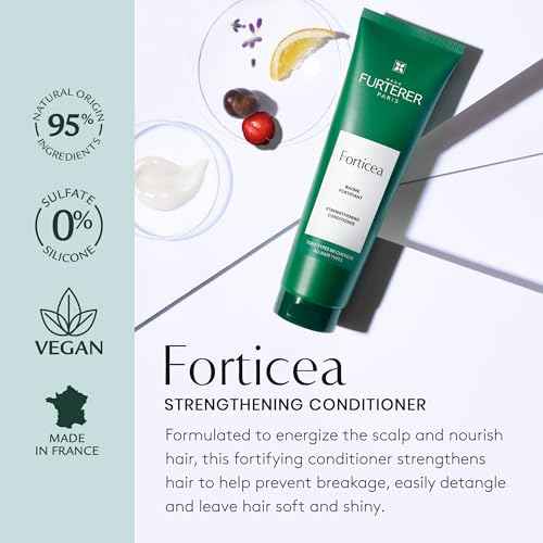 Ren? Furterer Forticea Strengthening Conditioner, Strengthen and Fortify Hair, Guarana Extract & Rosemary Oil16.9 fl oz.