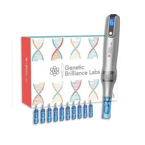 Wireless Cosmetic Pen Device for Home Use Beauty Tool for Face Scalp and Body Rechargeable with Adjustable Settings