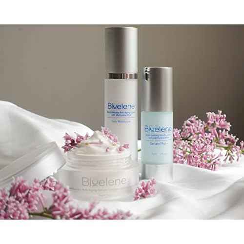 Bluelene Serum Plus+ infused with Methylene Blue, Hyaluronic Acid, NextGen Vit C, and Aloe Vera. Suitable for Sensitive Skin