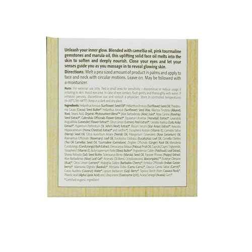 Eminence Camellia Glow Solid Face Oil, 1 Ounce