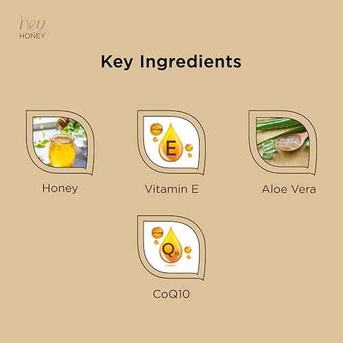 Hey Honey Skincare Good Night Moisturizer For Face Royal Honey Facial Replenisher with Coenzyme Q10 | A Lavish Night Time Repair Designed To Improve Moisture Retention | 1 Oz