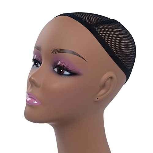 J&F CO.4 pcs Mannequin Head Model Heads Wig Display Head for Wigs Sunglasses Earrings