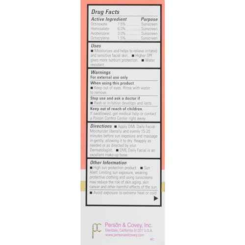 DML Facial Moisturizer SPF 25, 1.5 Oz (3 Pack) (SG_B0064JD6VQ_US)