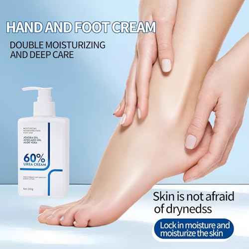 Urea Cream 60 Percent Body Lotion 10.58 Oz, Body Lotion for Dry Skin, Skin Moisturizing Lotion for Extremely Dry Skin, Non Greasy Body Cream