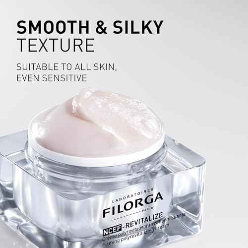 Filorga NCEF-Revitalize, A Concentrated Anti-Aging and Skin Strengthening for Smoother Brighter Skin Texture with NCEF Complex Containing Hyaluronic Acid, Amino Acids, and Co Enzymes