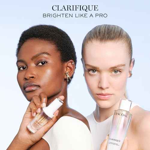 Lanc?me Clarifique Double Treatment Essence - Exfoliating, Brightening & Soothing Facial Essence - with Salycilic, Glycolic & Lactic Acids - Improves Skin Radiance, Skin Tone Evenness & Hydration