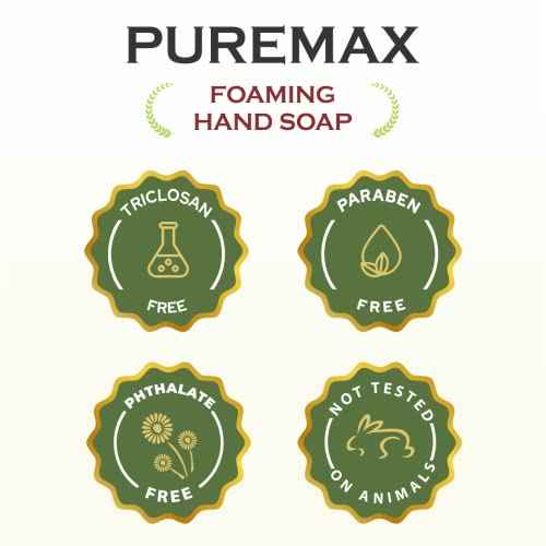 Foaming Hand Soap Refills | Lemon Basil | All-Natural | Gentle, Moisturizing | Made in USA | 128 Fl Oz (1 Gallon)