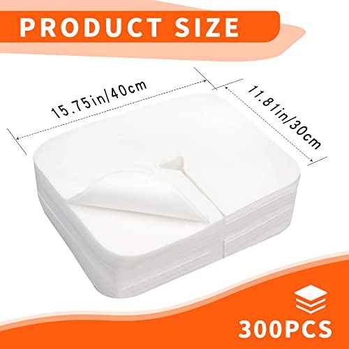 300 Count Disposable Face Cradle Covers, Massage Face Covers Medical-Grade Ultra Soft Large Headrest Covers for Massage Tables & Massage Chairs