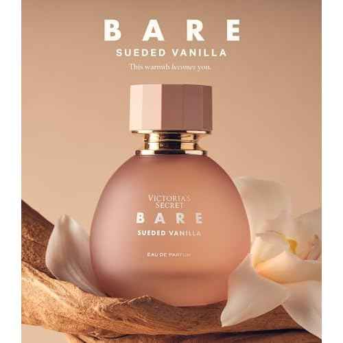 Victoria's Secret Bare Sueded Vanilla Fragrance Mist, Notes of Wild Saffron, Creamy Sandalwood, Vanilla Milk, Body Spray for Women (8.4 oz)