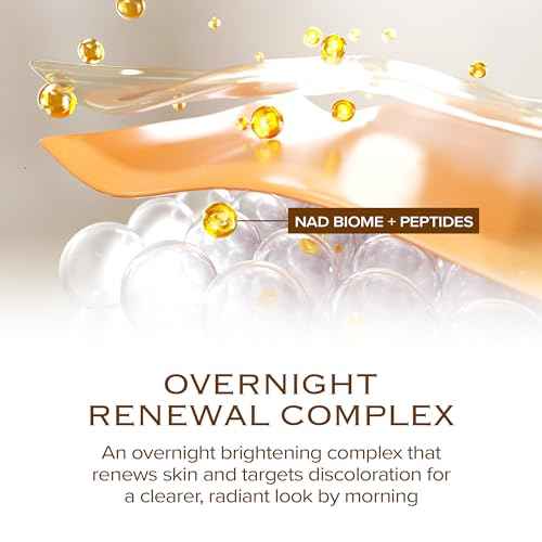 Dark Spot Ampoule | Korean Clinic Skincare - NAD+ 0.1% & Thioctic Acid 0.01% & Niacinamide 10% | Overnight Treatment for Melasma, Hyperpigmentation, Discoloration, Acne Scars | 15ml/0.33 Fl Oz