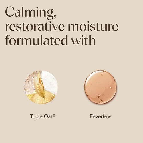Aveeno Skin-Care Bundle for Sensitive Skin, Calm + Restore Triple Oat Hydrating Facial Serum, 1 fl. oz, & Travel Size Daily Moisturizing Cream + Prebiotic Oat, 0.5 oz, Fragrance Free, Two Items