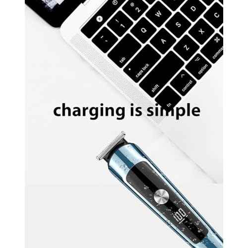 5V USB Charger Cord Compatible with Brightup FK-8688T/FK-8788T Beard Trimmer for Man Grooming Kit, with 1 Cleaning Brush, 3.3ft Power Cord