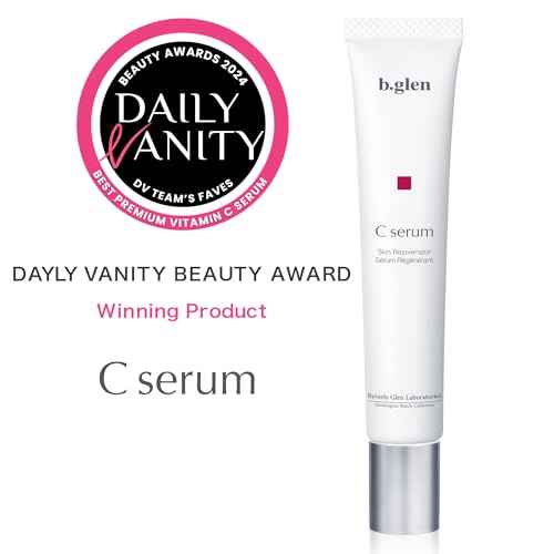 b.glen Pure Vitamin C Serum 0.51 Fl.Oz. | Multi-Functional Serum with Ascorbic Acid. Minimizes Pore Size, Brighter Skin, Anti-Wrinkles, Fade Acne scars, and Redness,