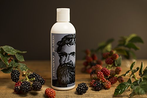 Beardsley Ultra-Grooming Beard Shampoo & Wash Company Beard Care Products (Wild Berry, 8 oz)