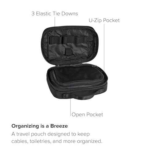 TUMI Women's Accessory Pouch Small, Black, One Size