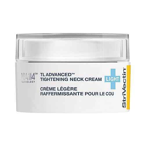 StriVectin Tighten & Lift Advanced LIGHT Neck Cream for Neck & D?collet?, Smoothing Look of Wrinkles & Fine Lines, Improves Crepey Skin, Light Texture