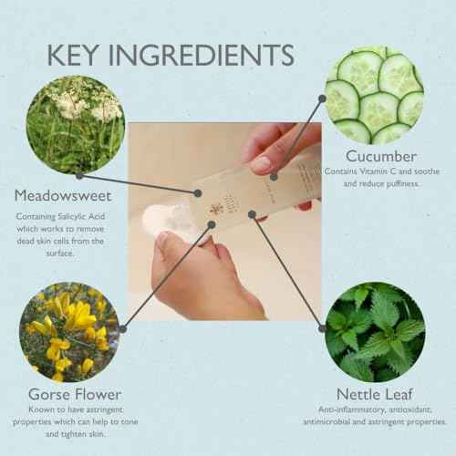 Rhug Wild Beauty - Rebalancing Skin Tonic with Meadowsweet | Refreshing Facial Toner | 120ml | Made in The UK