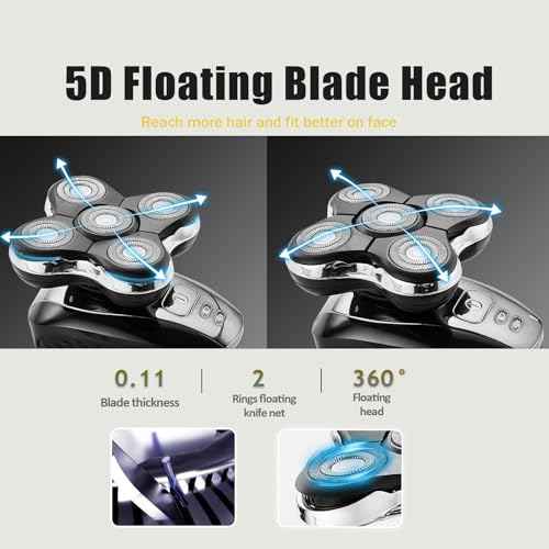 XR7000 Balder Pro Replacement Head Compatible with Remington Balder Pro Head Shaver Model XR7000/XR1500/XR1501 (2 Count)