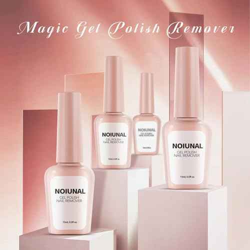 Gel Nail Polish Remover, Acetone-Free Gel Polish Remover, Easily and Quickly Remove in 3-5 Minute, No Soaking or Wrapping, Travel-Friendly 15ML
