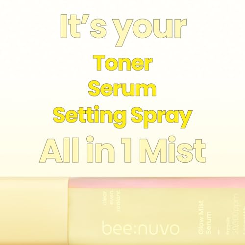 Glow Mist Serum, Propolis 20,000 ppm, Niacinamide 5%, Hyaluronic Acid, Hydrating Face Mist, Lightweight Serum, Non-Comedogenic, For Sensitive Skin, Korean Skin Care (2.70 fl oz)